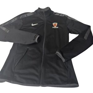 Nike Princeton Athletics Track Jacket Full Zip Black Women's Size Small